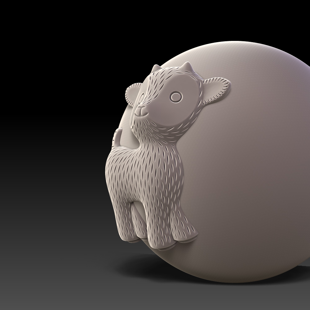 Sculpting miniatures and toys. Digital sculpting in ZBrush. Creation 3D models for the toy's industry.